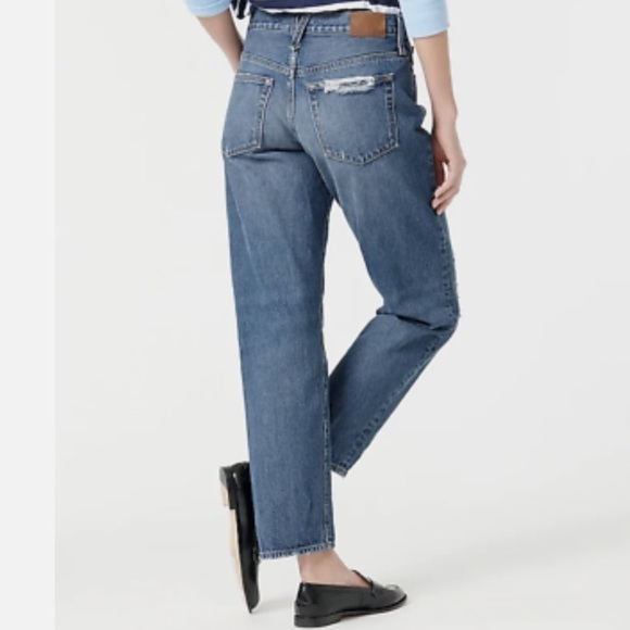 J. CREW Reimagined Slouchy Boyfriend Distressed Jeans Size 26 NEW - Picture 1 of 12
